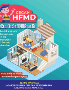 Cegah HFMD - Lakukan Isolasi Di Rumah